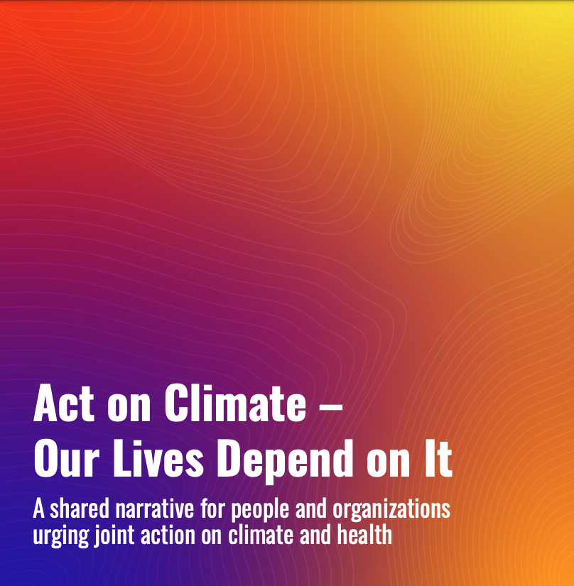 cover for outreach framework on climate action